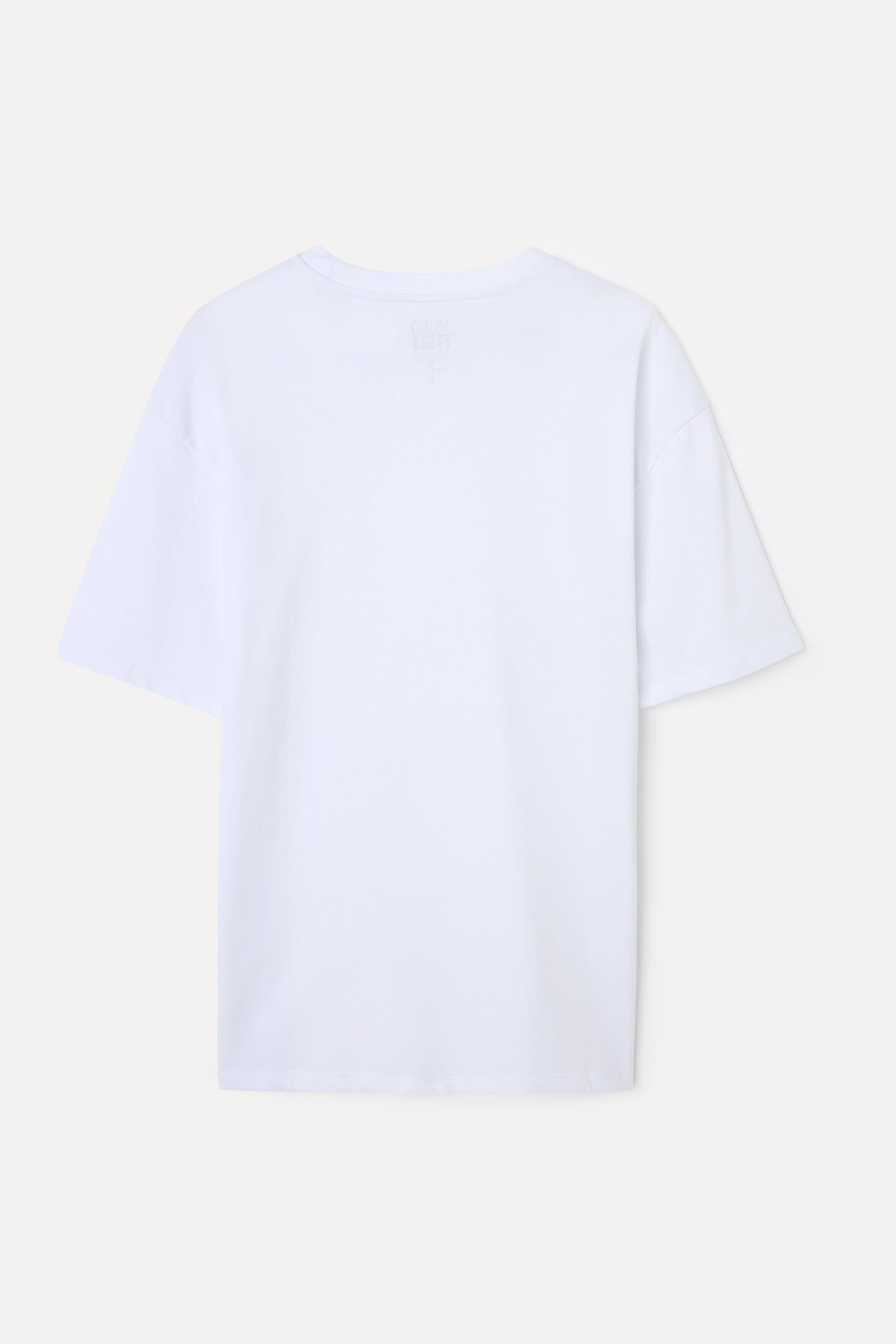 LOOSE FIT BİSİKLET YAKA T-SHIRT