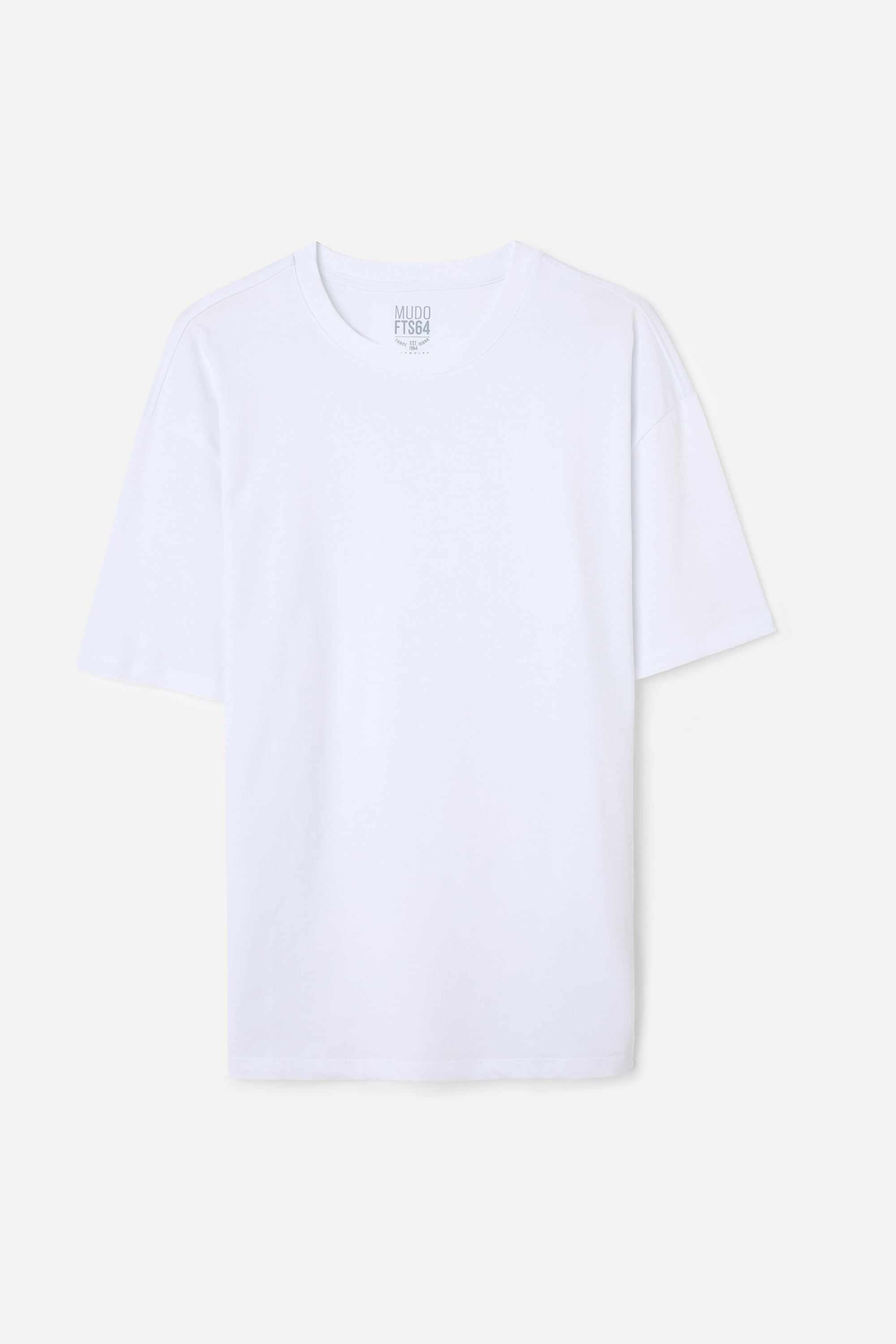 LOOSE FIT BİSİKLET YAKA T-SHIRT