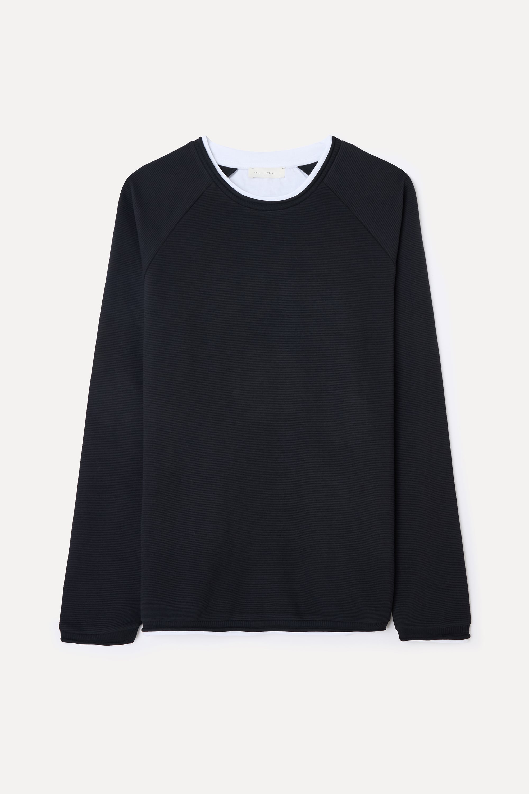 BİSİKLET YAKA SWEATSHIRT