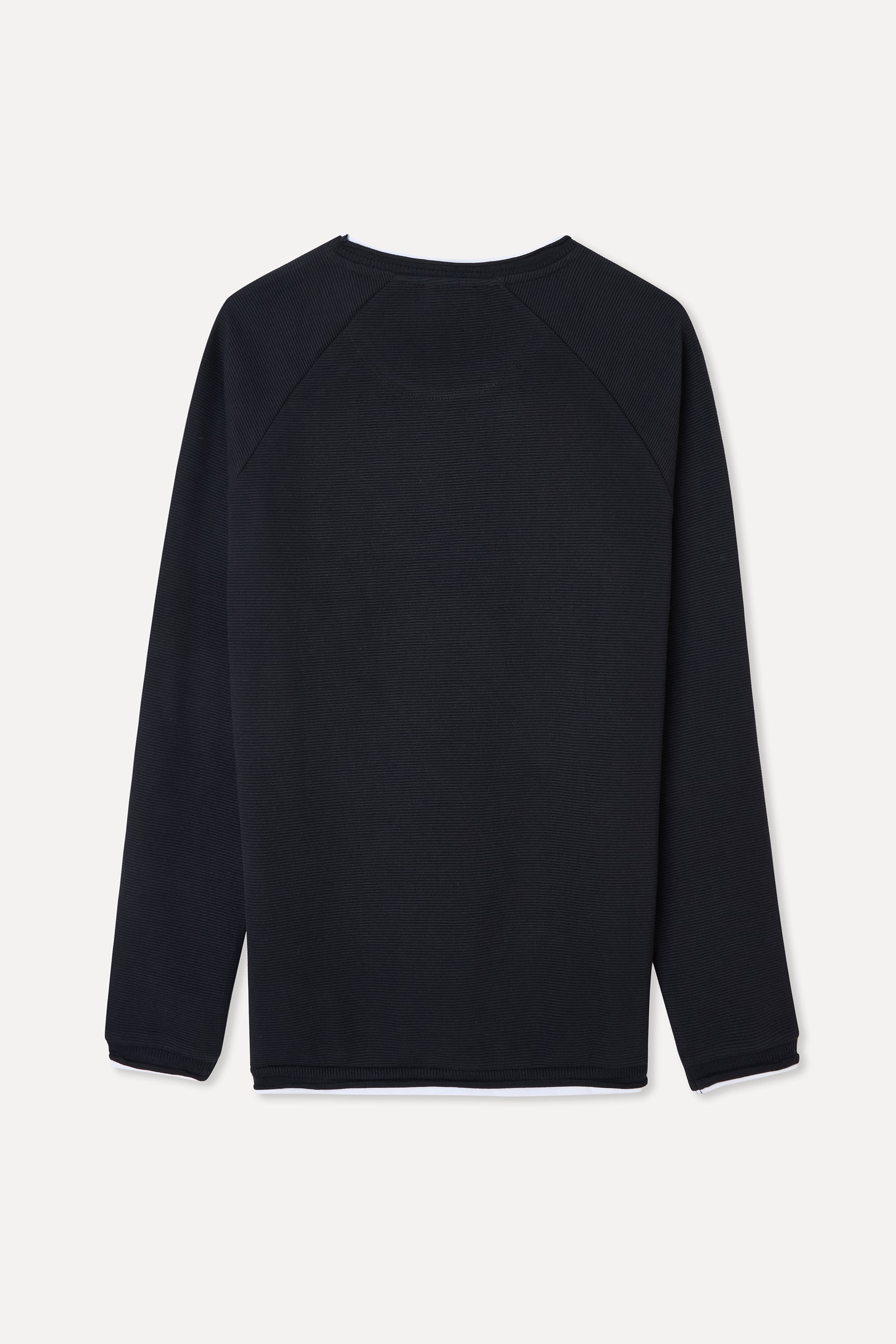 BİSİKLET YAKA SWEATSHIRT