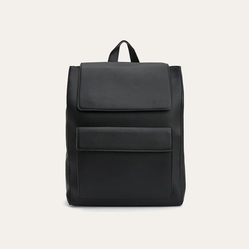 DERİ GÖRÜNÜMLÜ SIRT ÇANTASI