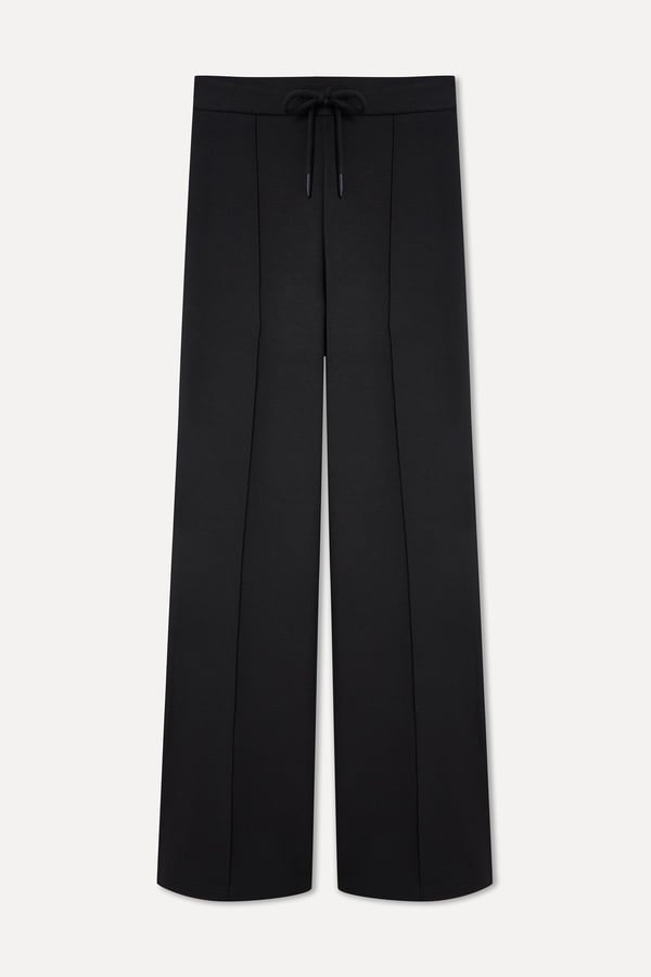 NERVÜR DİKİŞLİ FLARE FIT BELİ BAĞLAMALI PANTOLON