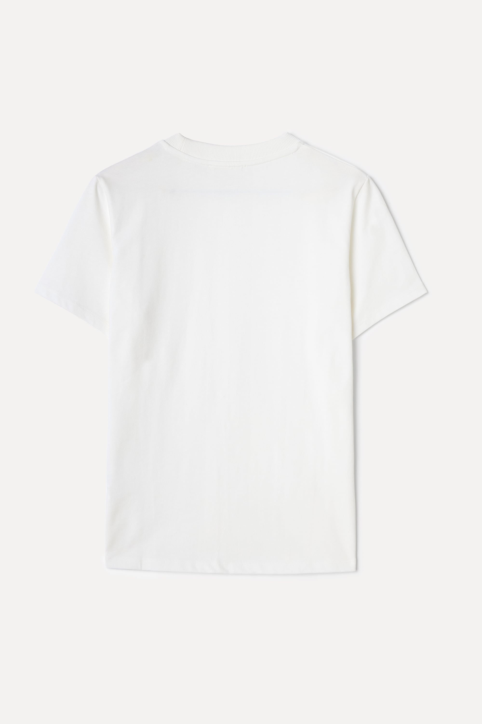 BİSİKLET YAKA KISA KOLLU T-SHIRT