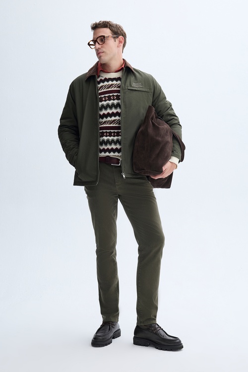  NAKIŞLI FERMUARLI CASUAL CEKET