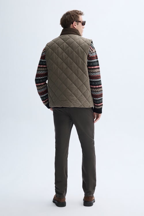 KAPİTONELİ ÇİFT TARAFLI YELEK