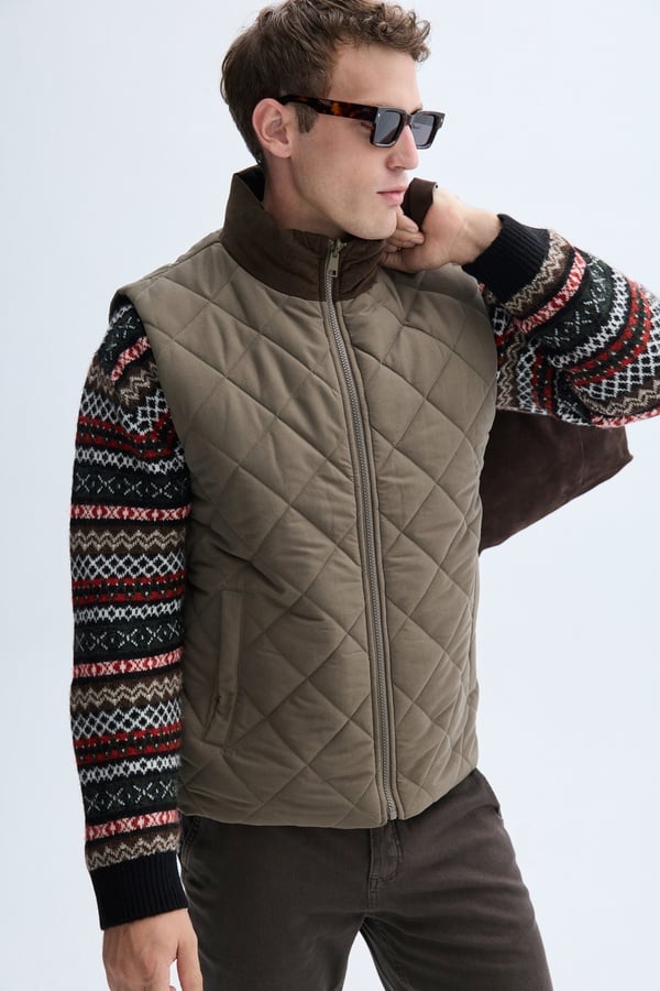 KAPİTONELİ ÇİFT TARAFLI YELEK