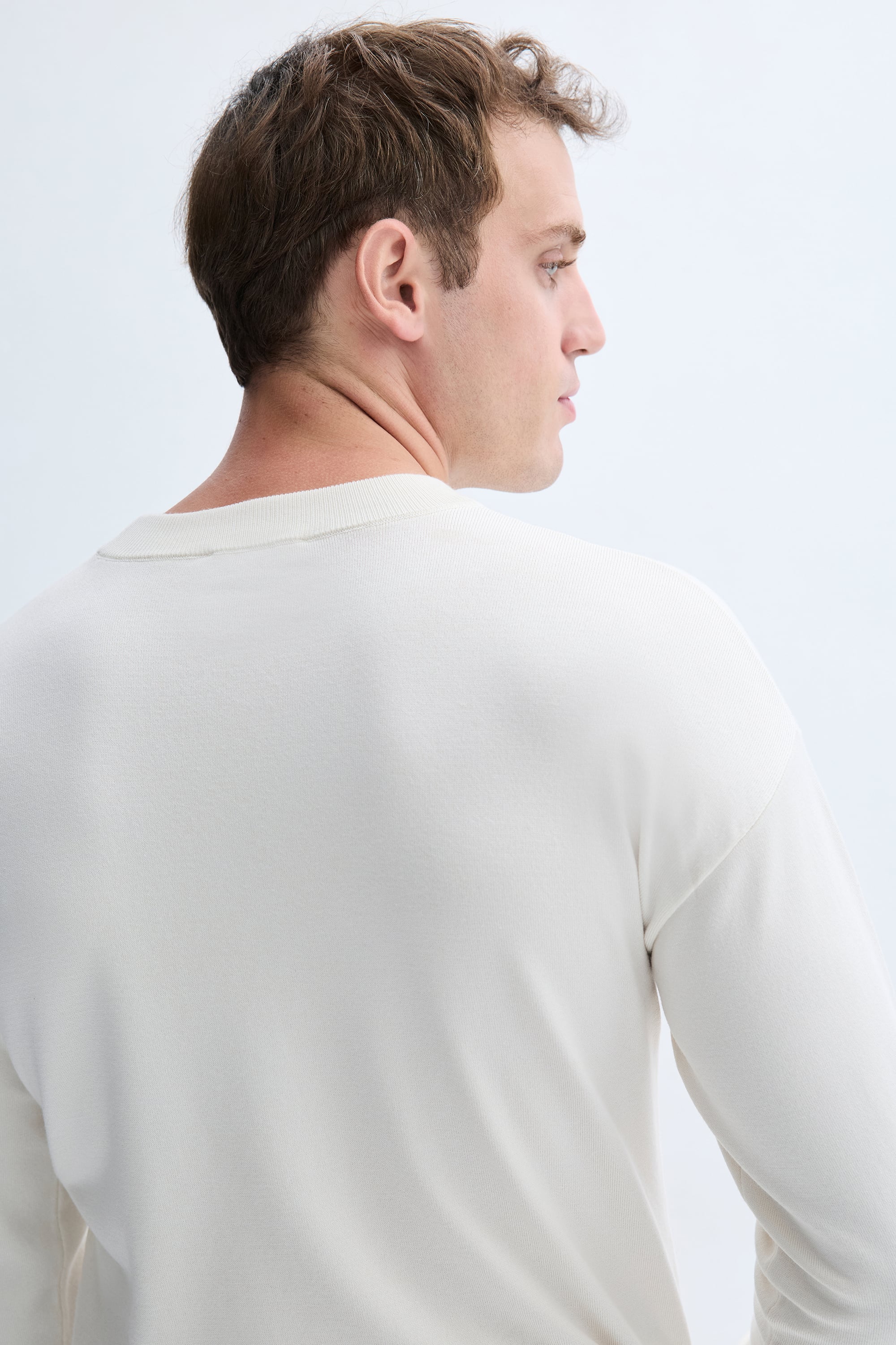 BİSİKLET YAKA TRİKO KAZAK