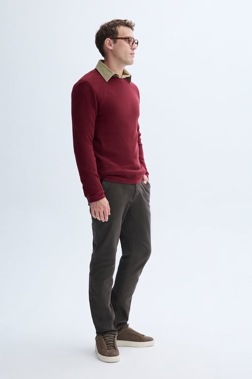  BİSİKLET YAKA TRİKO KAZAK