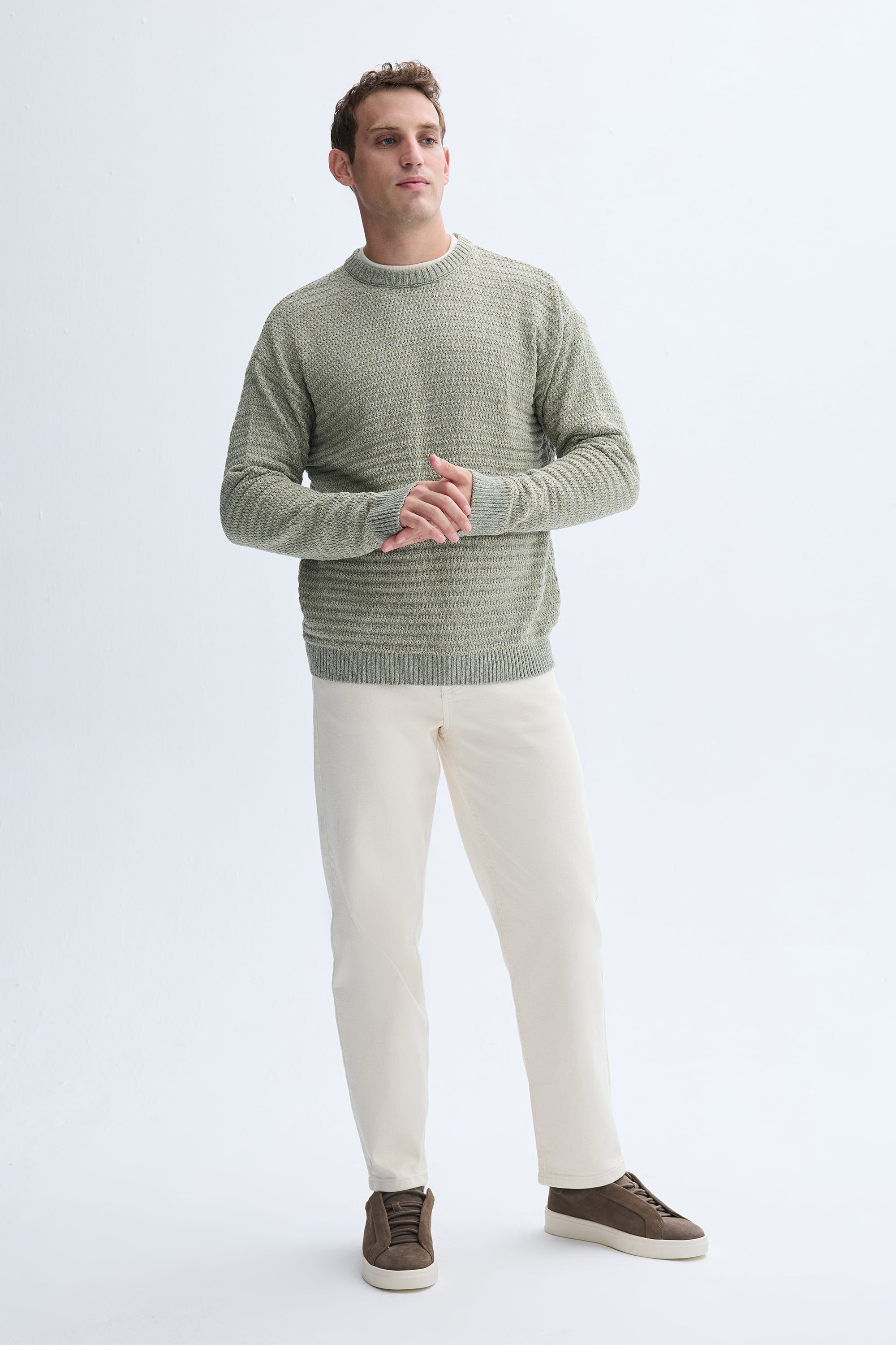 COMFORT FIT MULİNELİ KAZAK