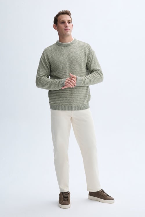 COMFORT FIT MULİNELİ KAZAK