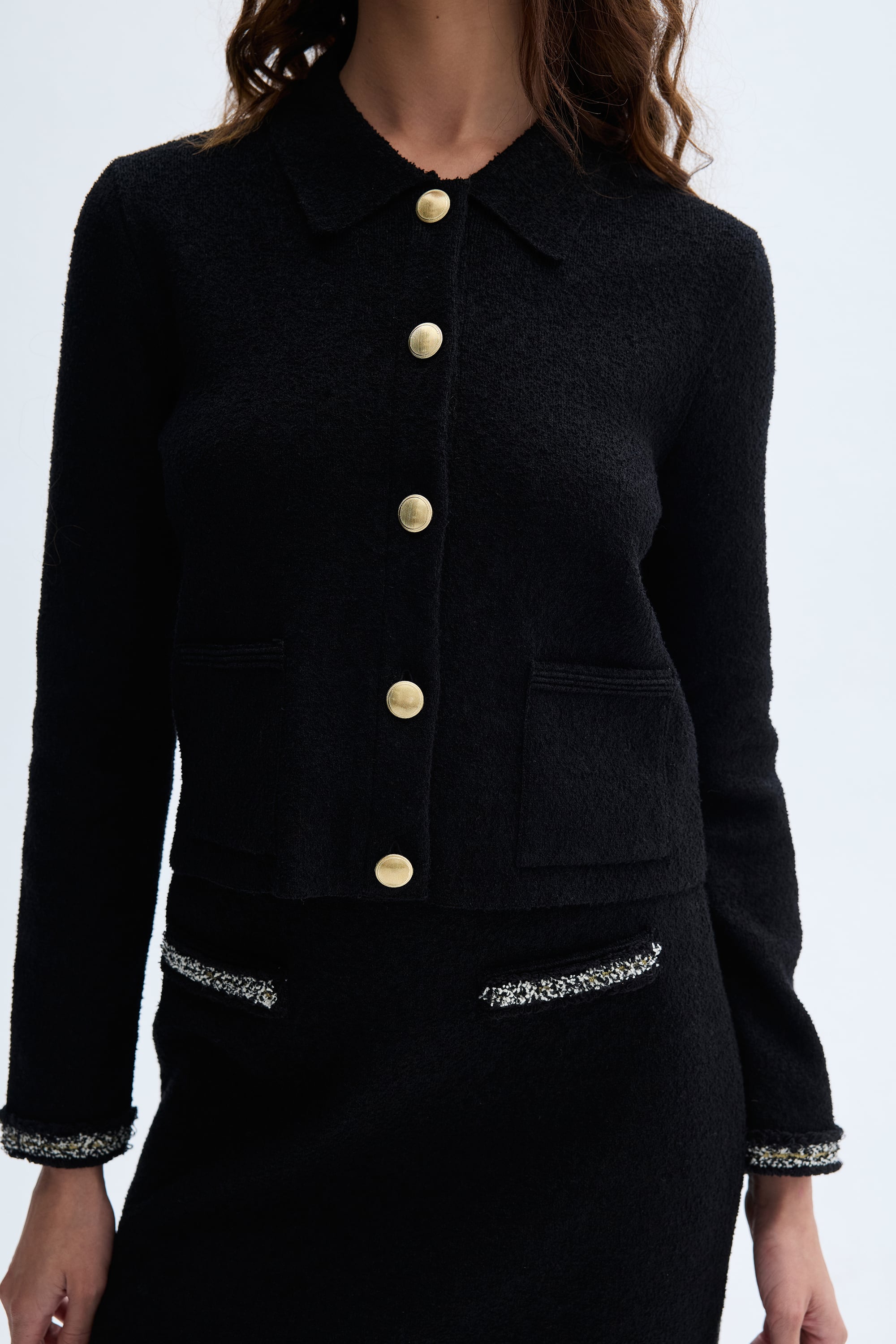 DÜĞMELİ POLO YAKA HIRKA