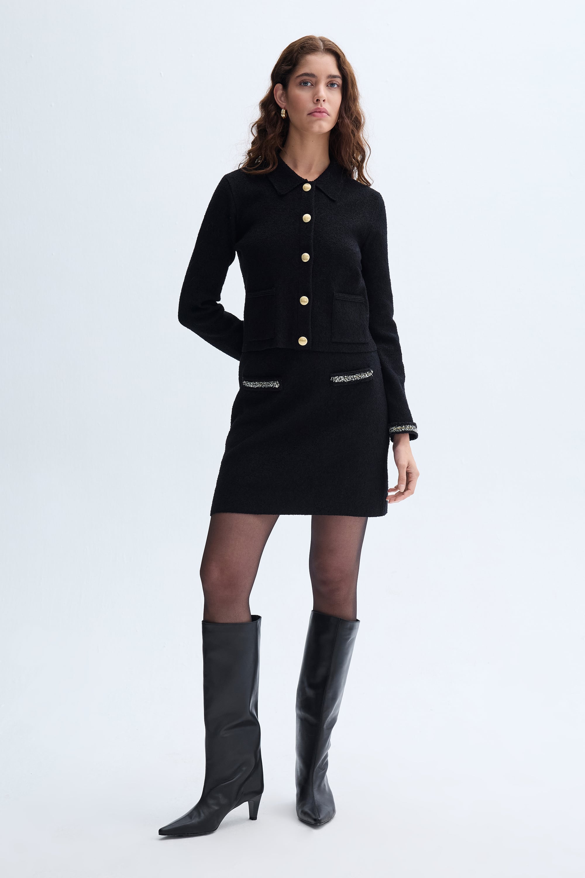 DÜĞMELİ POLO YAKA HIRKA