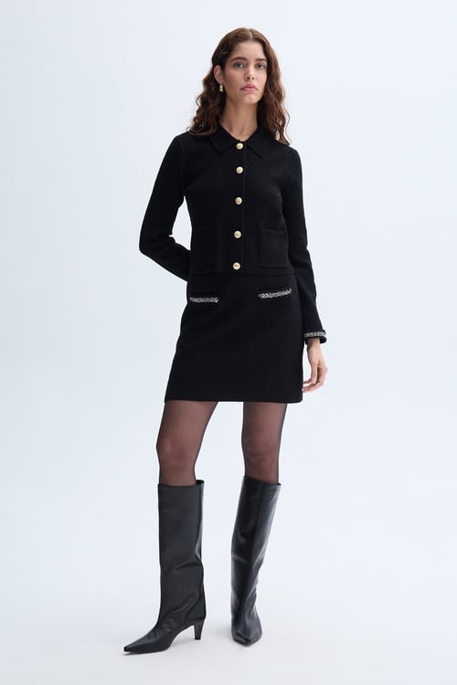  DÜĞMELİ POLO YAKA HIRKA