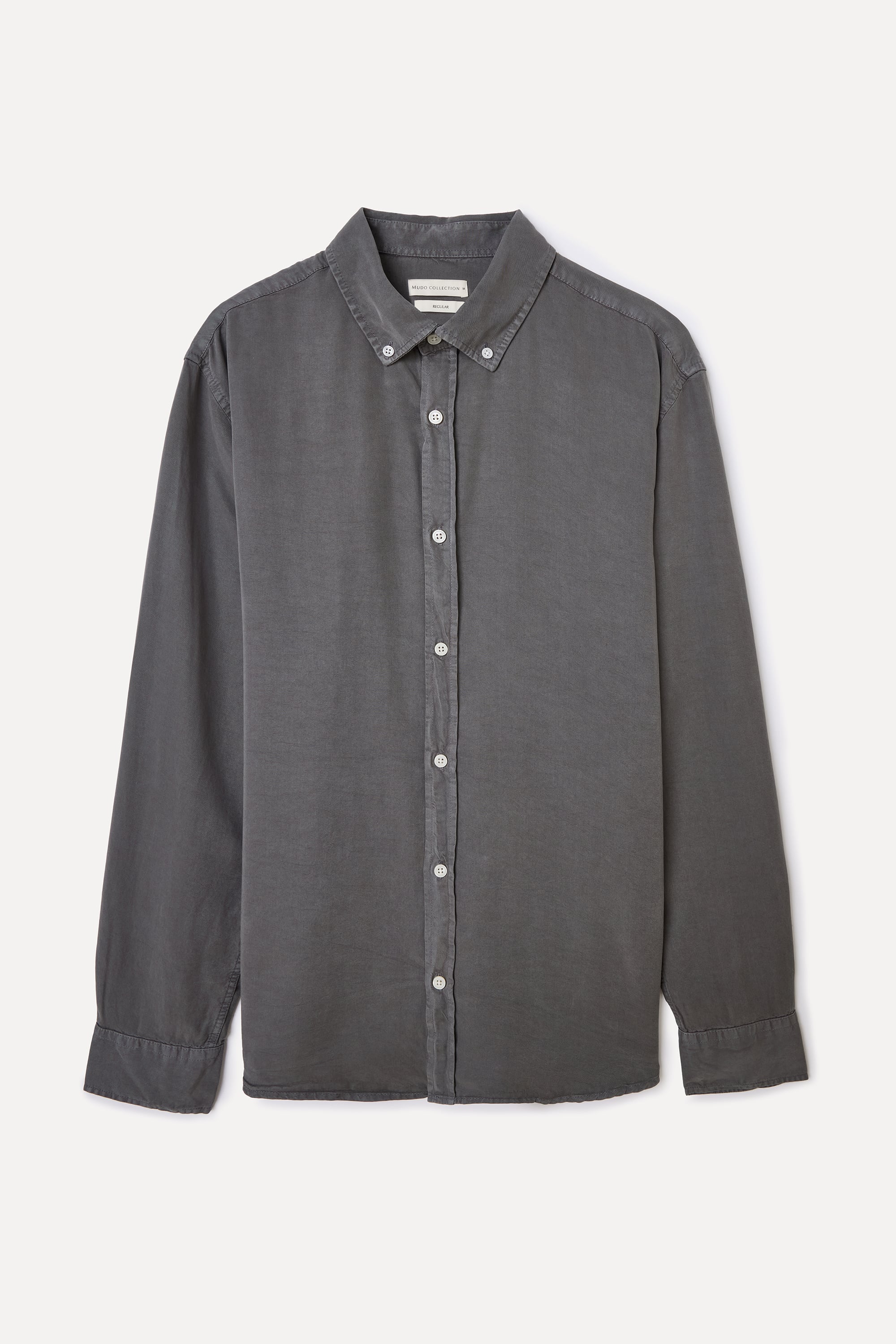 REGULAR FIT UZUN KOLLU LİYOSEL GÖMLEK