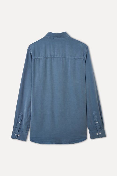  REGULAR FIT UZUN KOLLU LİYOSEL GÖMLEK