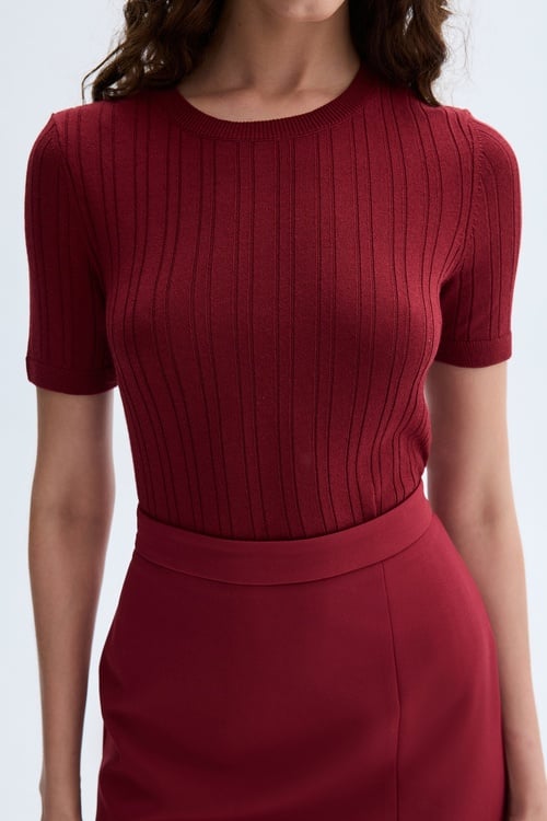 DÜZ KESİM MİNİ ETEK