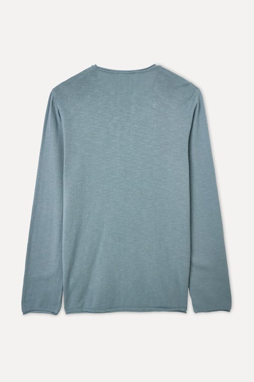 FLAMLI BİSİKLET YAKA TRİKO KAZAK