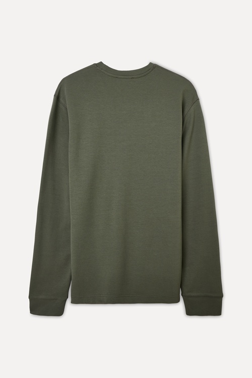  COMFORT FIT BİSİKLET YAKA SWEATSHIRT