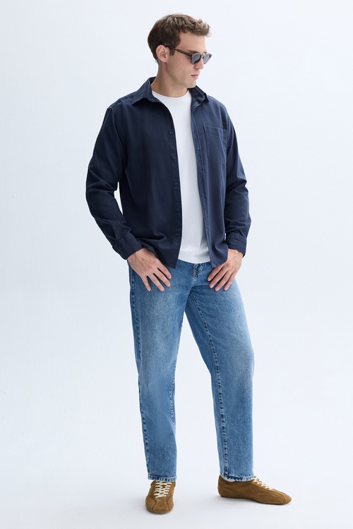 COMFORT FIT CASUAL UZUN KOLLU GÖMLEK