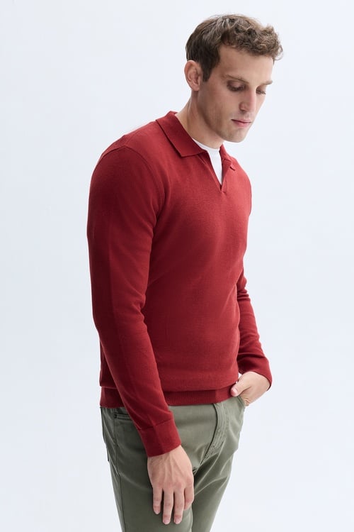 POLO YAKA TRİKO KAZAK