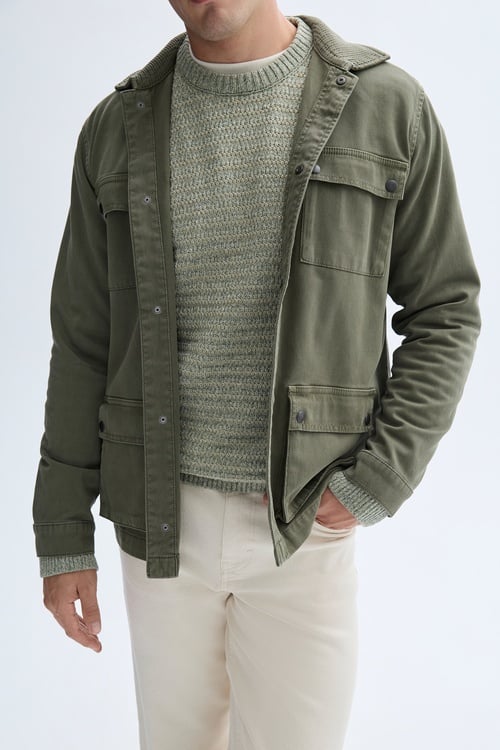 YAKA DETAYLI CASUAL CEKET