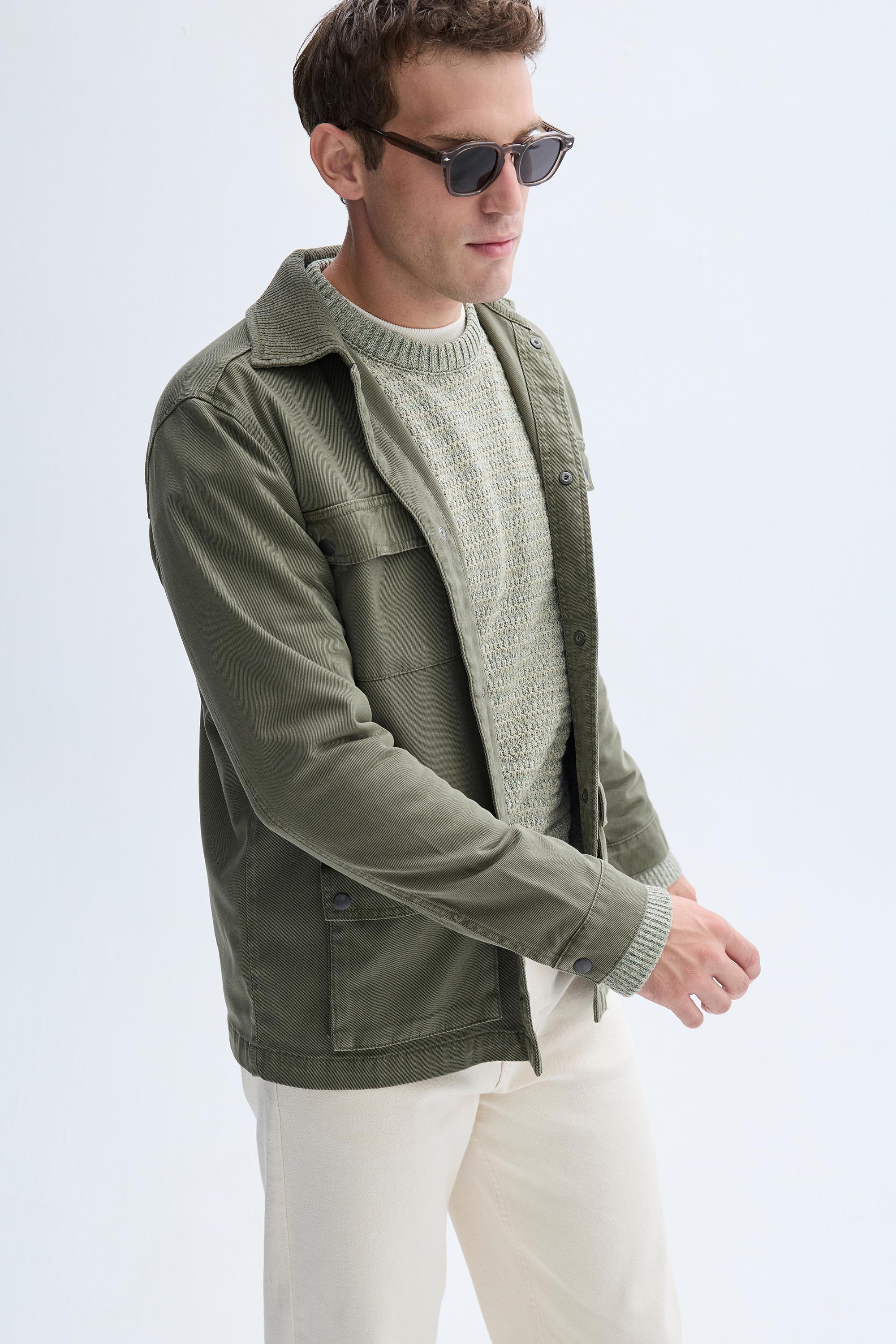 YAKA DETAYLI CASUAL CEKET