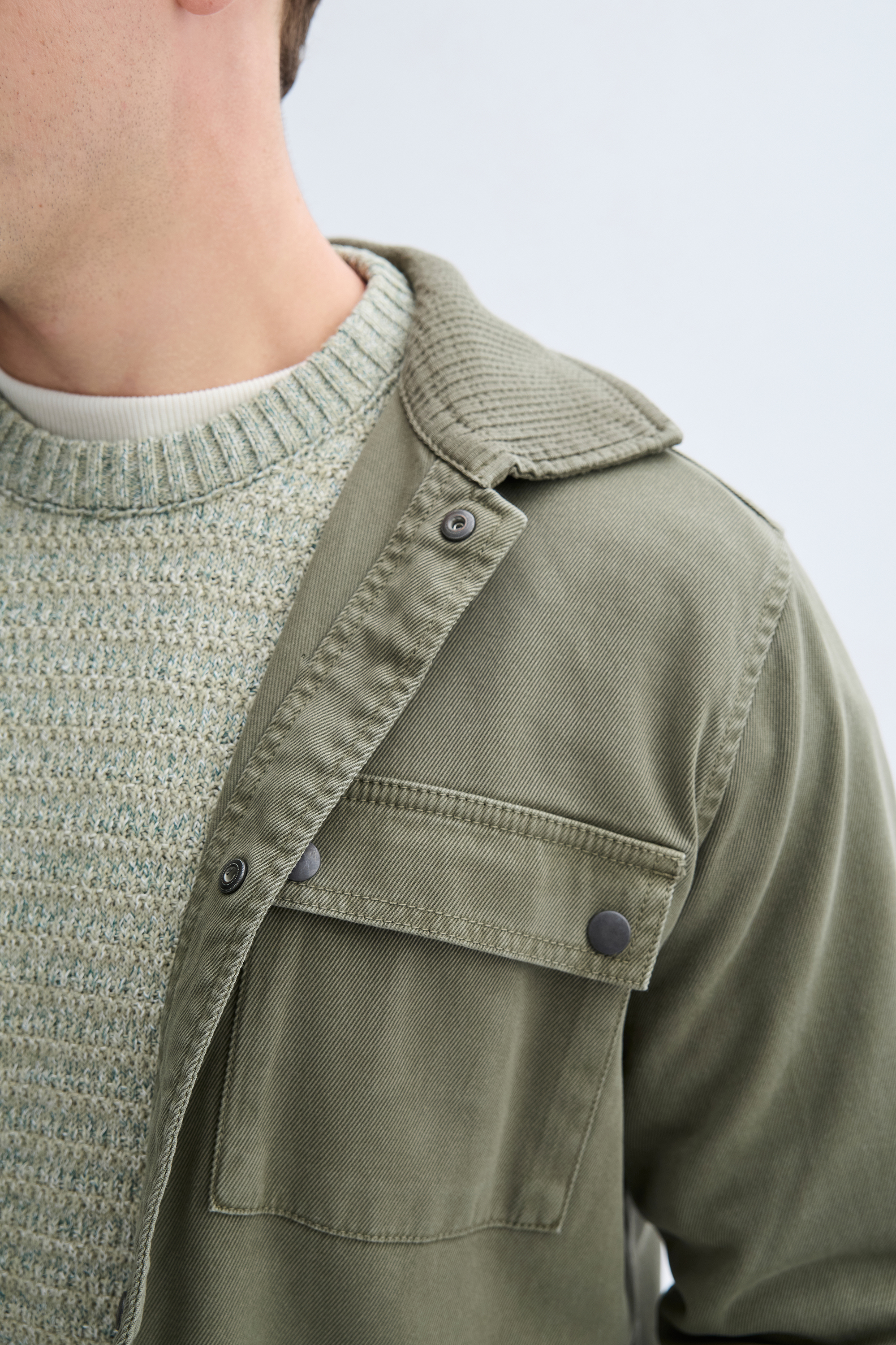 YAKA DETAYLI CASUAL CEKET