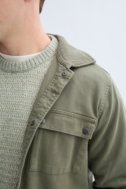 YAKA DETAYLI CASUAL CEKET