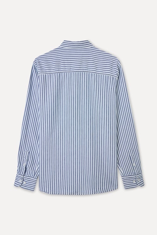  REGULAR FIT ÇİZGİLİ UZUN KOLLU GÖMLEK