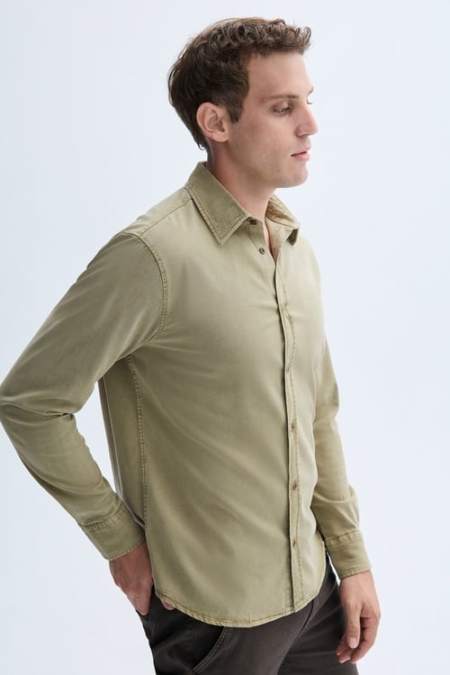 REGULAR FIT UZUN KOLLU CASUAL GÖMLEK