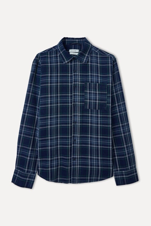 REGULAR FIT EKOSELİ UZUN KOLLU GÖMLEK