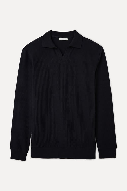 POLO YAKA SWEATSHIRT