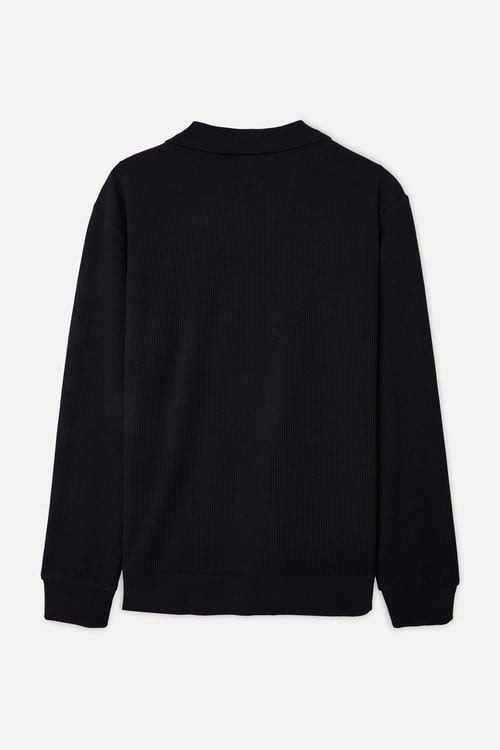 POLO YAKA SWEATSHIRT