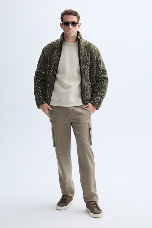  COMFORT FIT ÇİFT TARAFLI SHERPA CEKET