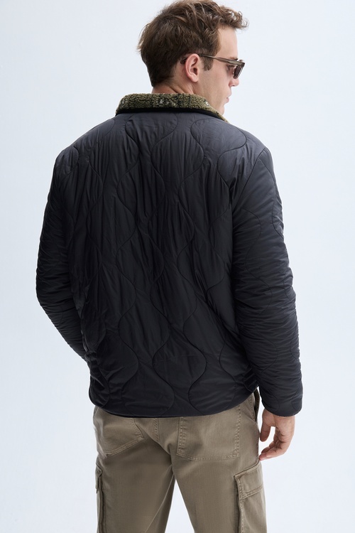  COMFORT FIT ÇİFT TARAFLI SHERPA CEKET