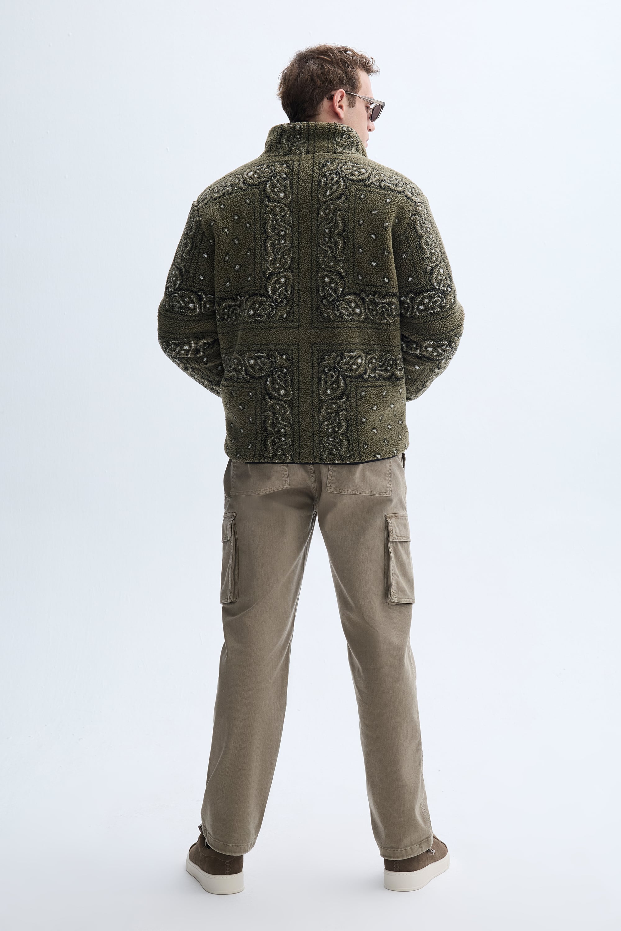 COMFORT FIT ÇİFT TARAFLI SHERPA CEKET