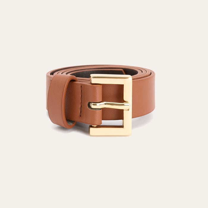 DERİ GÖRÜNÜMLÜ KEMER