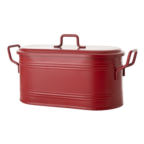  DUBLIN KAPAKLI EKMEK KUTUSU KIRMIZI