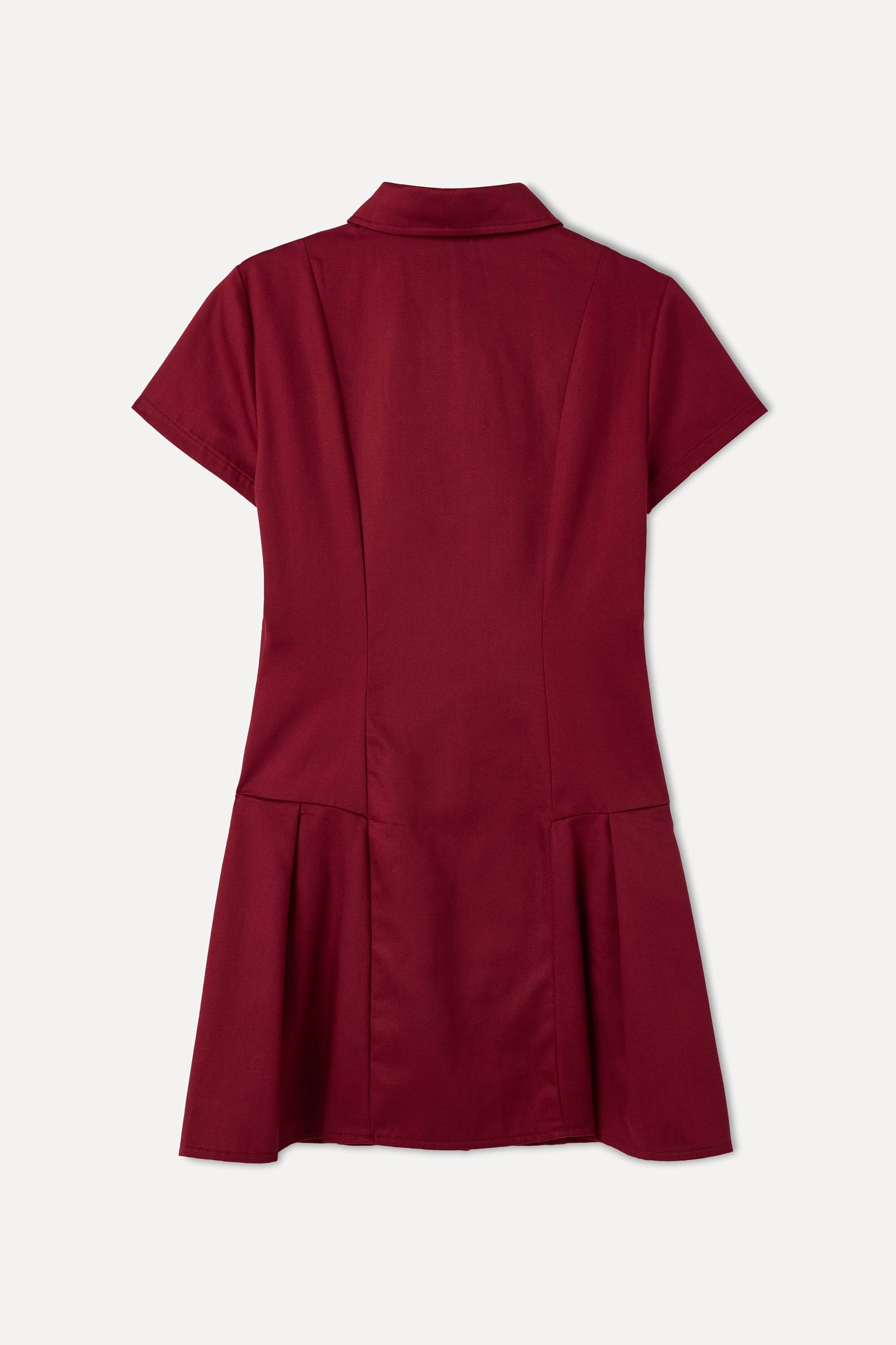 PİLELİ MİNİ GÖMLEK ELBİSE