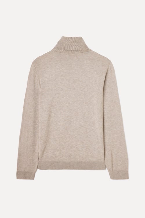  FITTED BALIKÇI YAKA TRİKO KAZAK