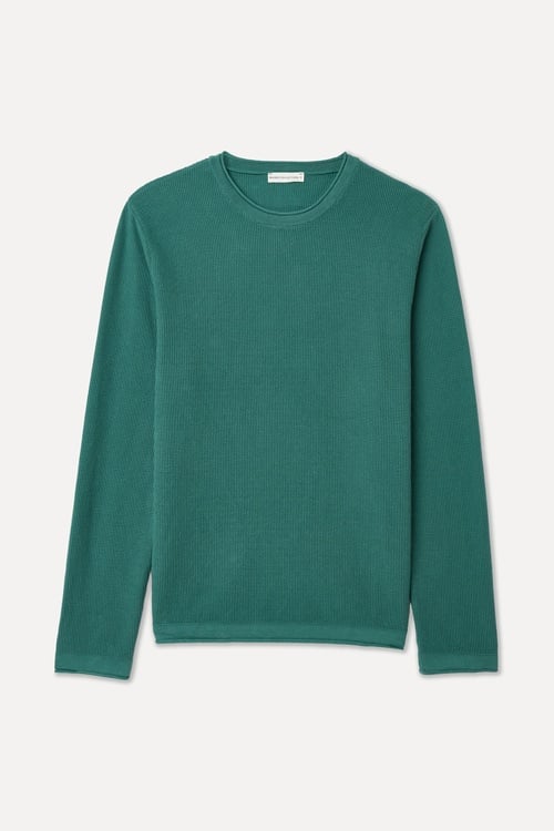 BİSİKLET YAKA TRİKO KAZAK