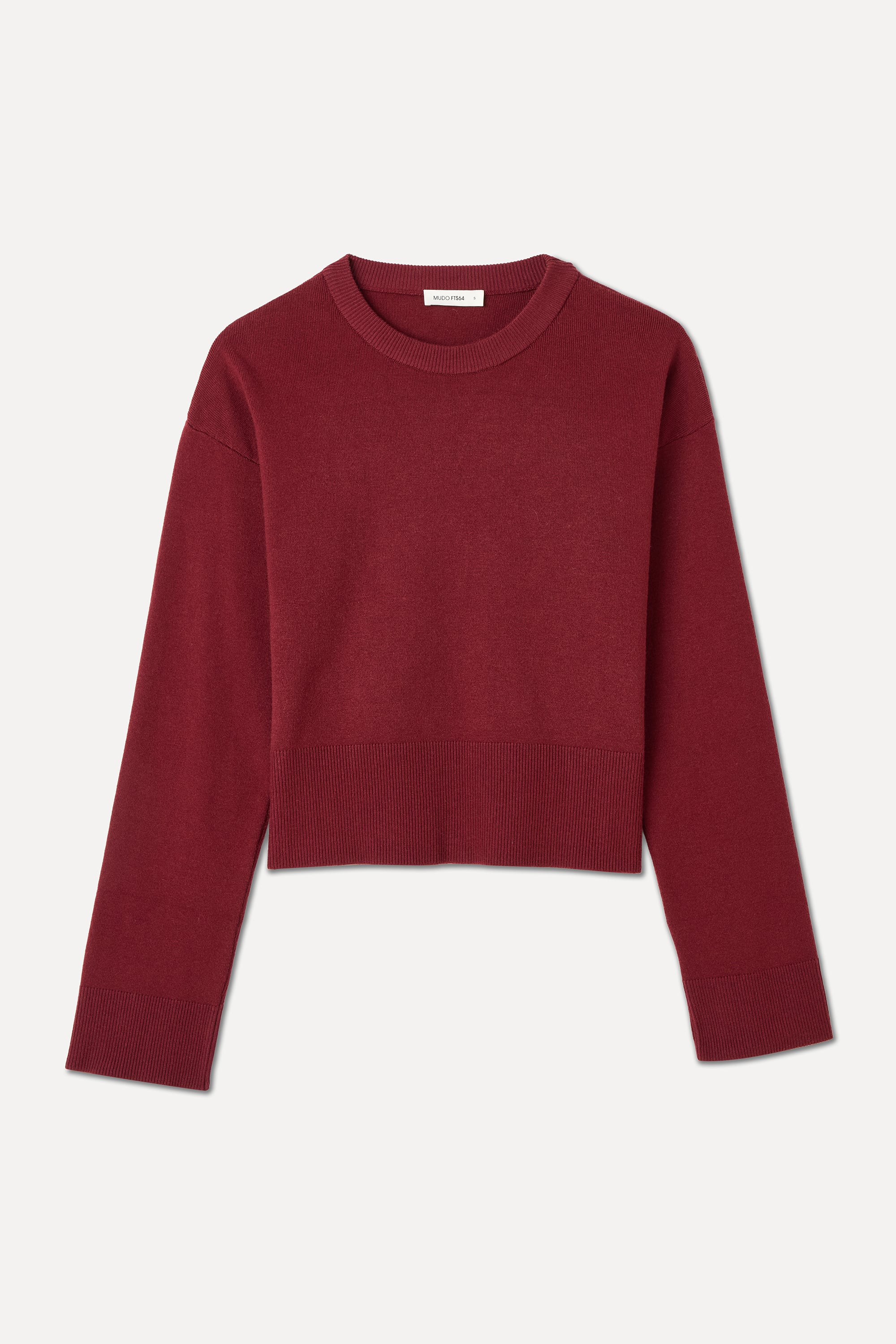 LOOSE FIT BİSİKLET YAKA KAZAK