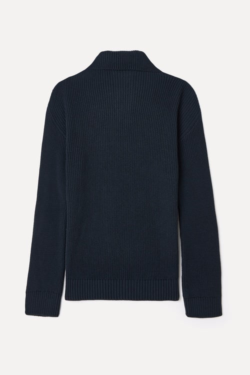  DÜĞMELİ POLO YAKA KAZAK