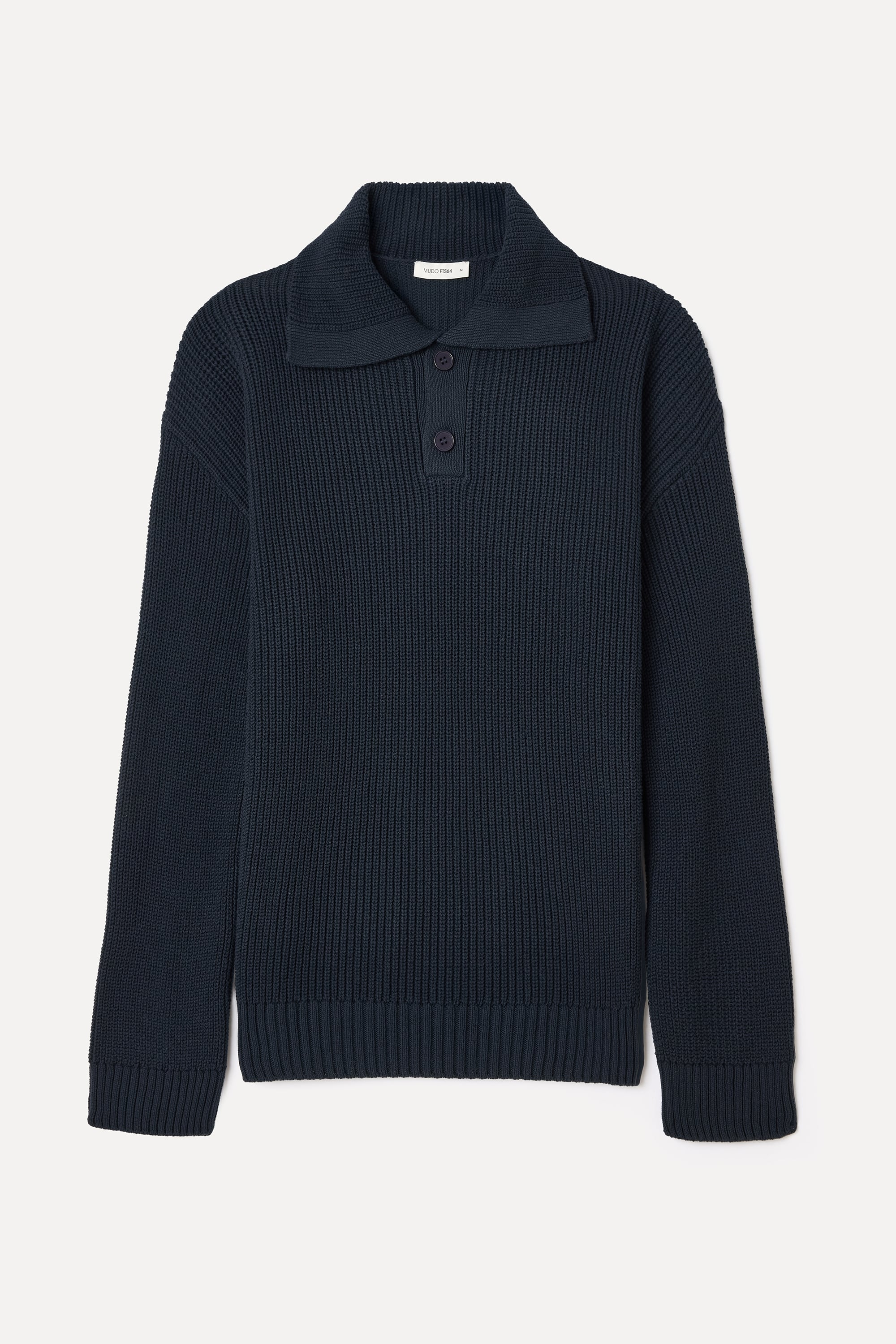 DÜĞMELİ POLO YAKA KAZAK