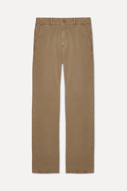 SLIM FIT TEKSTÜRLÜ CHINO PANTOLON