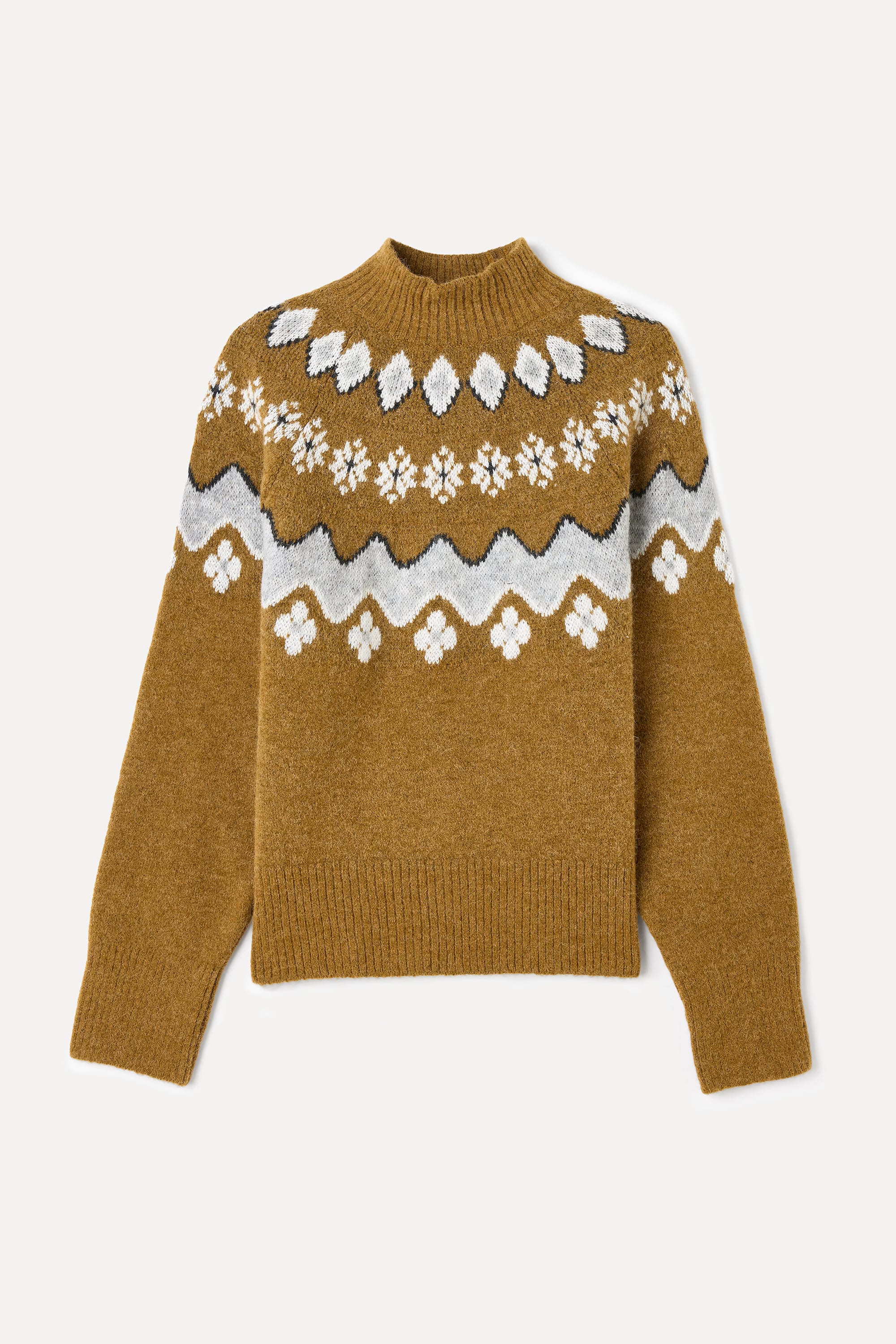 JAKARLI LOOSE FIT BALIKÇI YAKA KAZAK