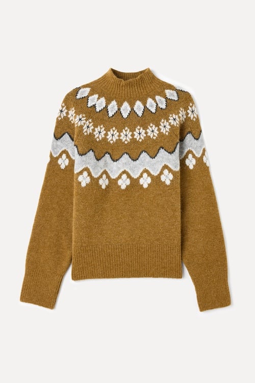 JAKARLI LOOSE FIT BALIKÇI YAKA KAZAK