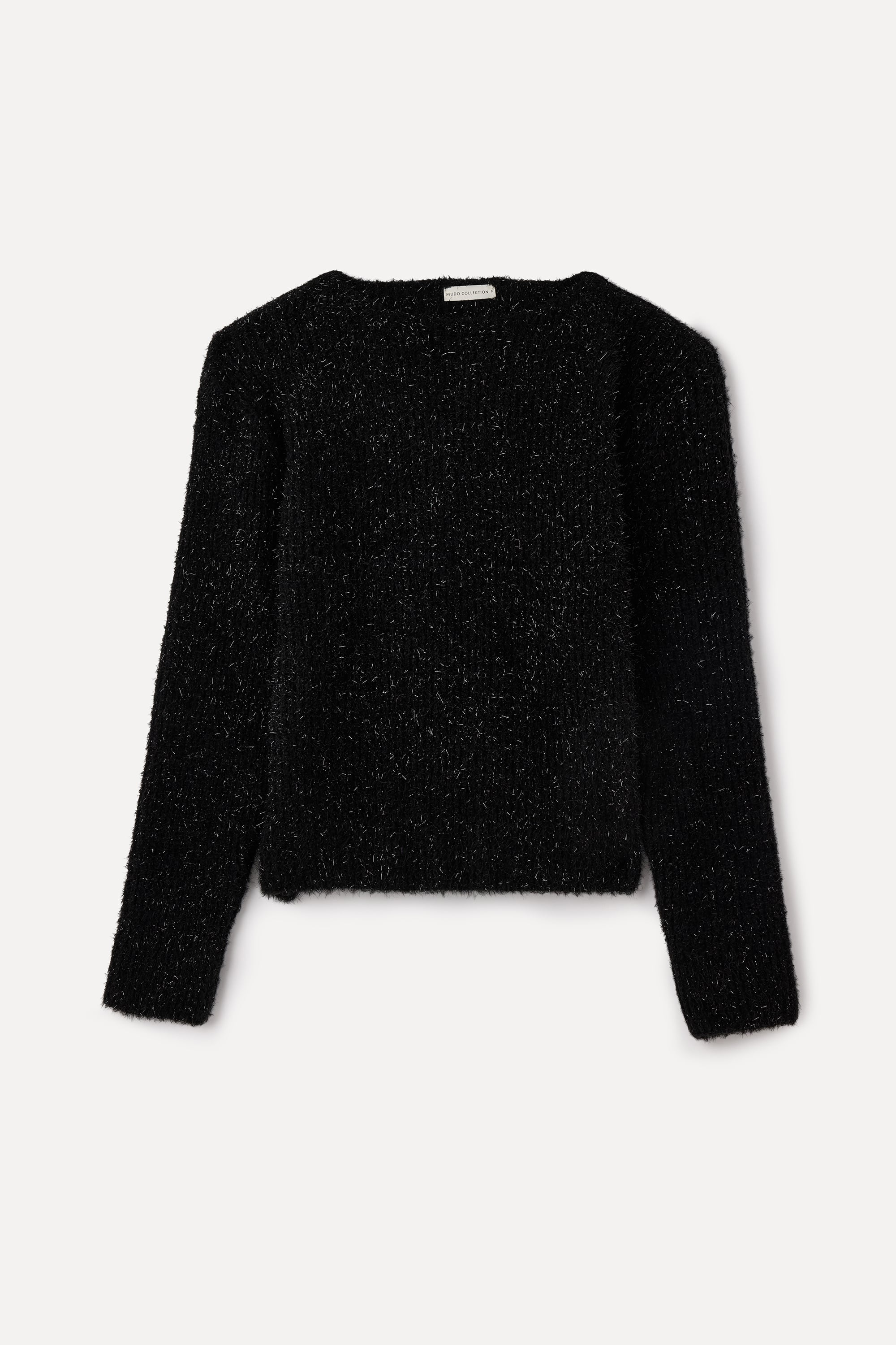 SİMLİ DÜŞÜK OMUZLU KAZAK