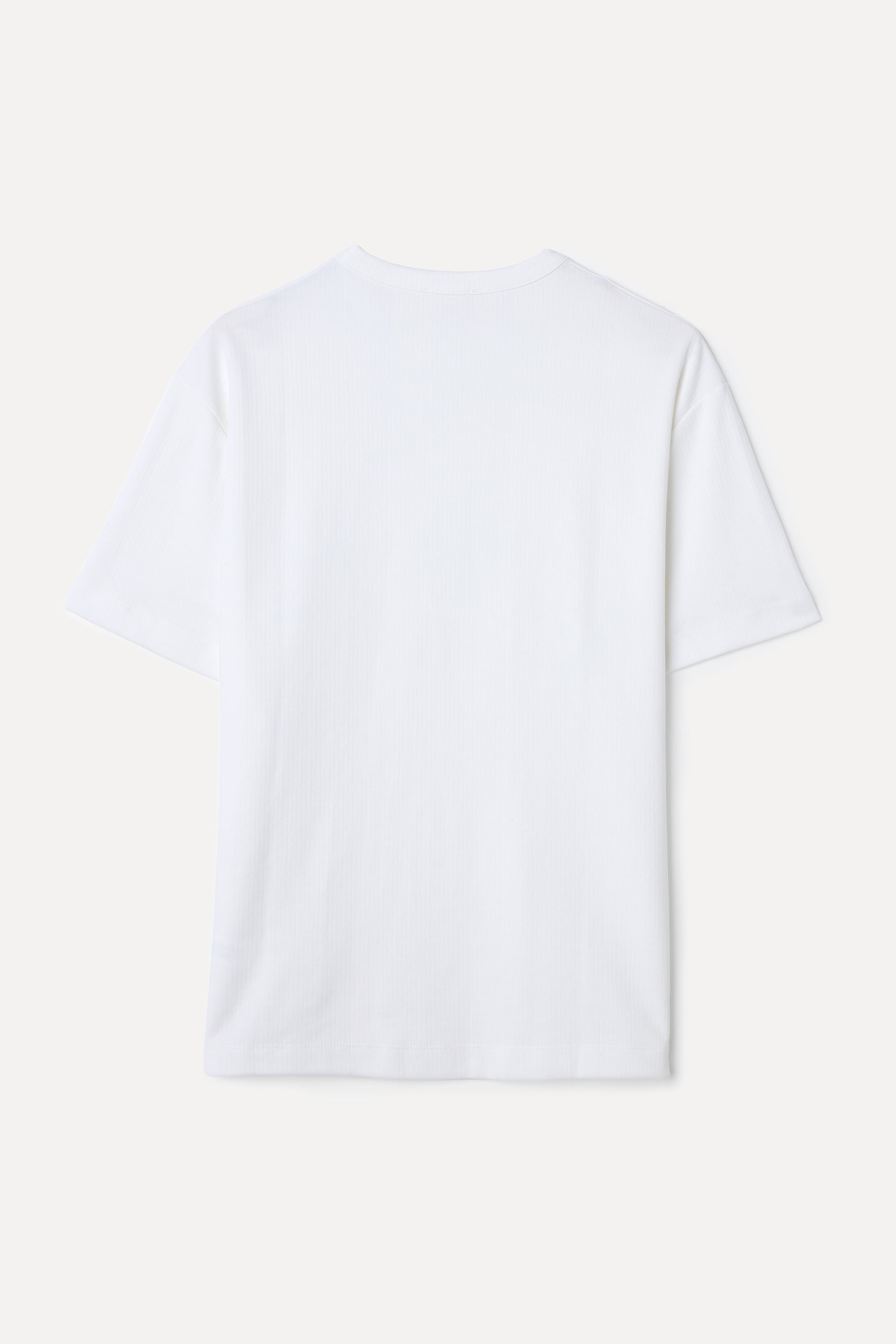 COMFORT FIT BİSİKLET YAKA T-SHIRT