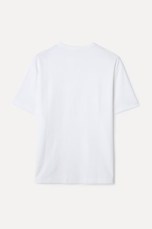 COMFORT FIT BİSİKLET YAKA T-SHIRT